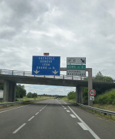 Bei Moulhouse überqueren wir die Grenze zu unseren Nachbarn nach Frankreich.